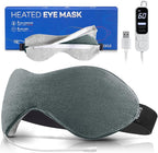 Ezona Heated Eye Mask, Warm Eye Compress Mask by EzonaHomeandSports