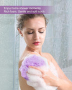 MTDLYICE Loofah Sponge, XXL Large Loofah 100g 4 Pack, Bath Sponge Soft Mesh - Image 5