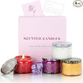 NORVENCE Candles for Women, Scented Candle Gift Set of 4, Scented Candles for by NORVENCE