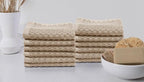 COTTON CRAFT Euro Spa Waffle Wash Cloth - Image 2