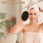 OWIIZI Copper Dry Brushing Body Brush - Image 3