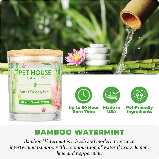 Pet House Candles, Plant-Based, Clean Burning, Long Lasting Scented Candles - Image 2