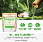 Pet House Candles, Clean Burning, Long Lasting Scented Pet Odor Candles - Image 2