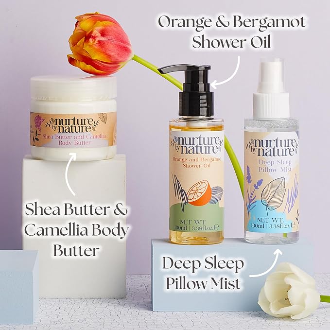 Nurture by Nature New Mom Self Care Gift Set - Image 4
