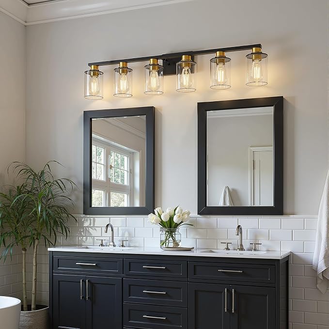 L LOHAS LED 6 Light Bathroom Light Fixtures, Vanity Lights - Image 6