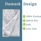 Hand Towels for Bathroom, Decorative Hand Towels for Showering, Bathroom - Image 2