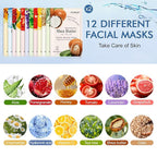 KONEUK 24 Pack Sheet Face Masks Skincare - Image 2