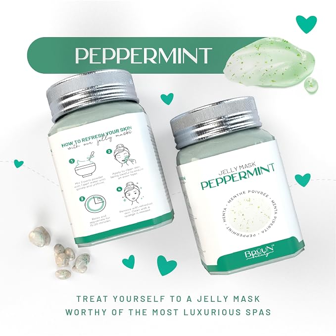 BRÜUN Peel-Off Peppermint Jelly Mask - Image 5