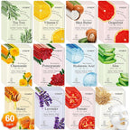 KONEUK 60 Pack Collagen Essence Face Masks Skincare by KONEUK
