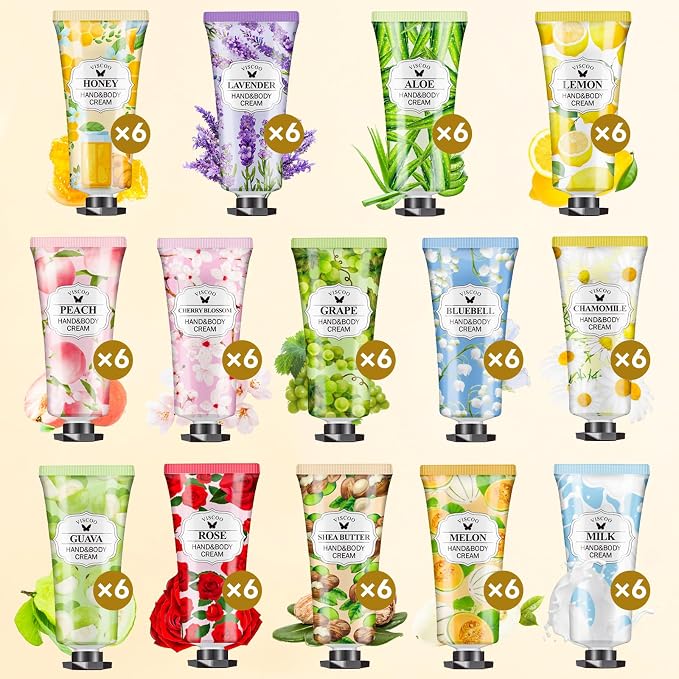 VISCOO 84 Pack Hand Cream Gifts Set - Image 7