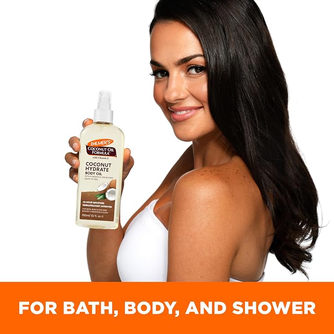 Palmer's Coconut Oil Formula Body Oil, Body Moisturizer - Image 6