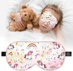 Kids Sleep Mask Eye Cover: 100% Real Natural Pure Silk Eye Mask by Unknown