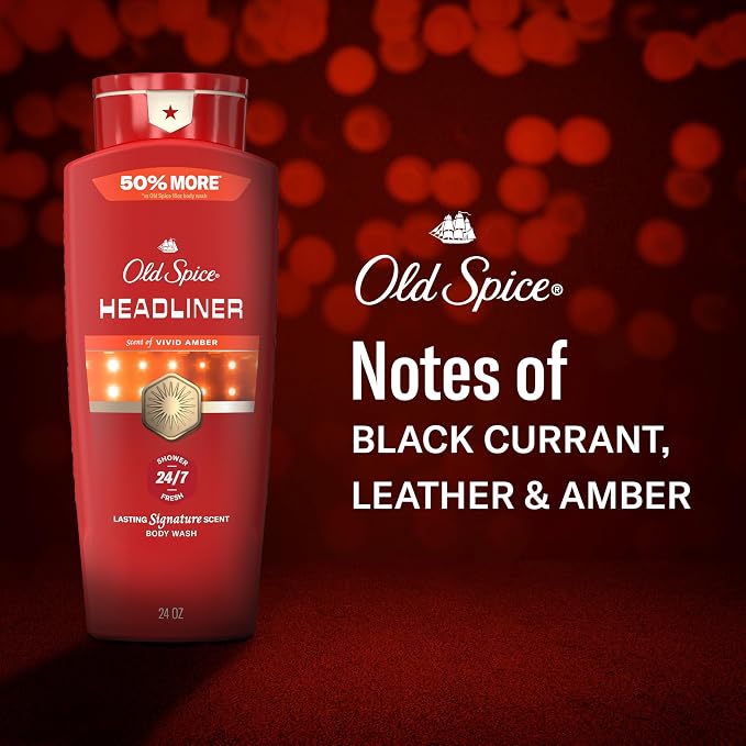 Old Spice Body Wash for Men, 24/7 Shower Fresh & Clean - Image 5
