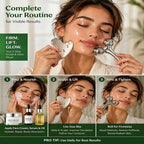 Stainless Steel 3D Face Roller Metal Facial Massager Face Sculpting Gua Sha - Image 8