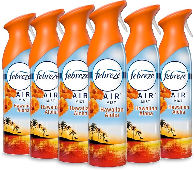 Febreze Air Freshener and Odor Fighter Spray, Hawaiian Aloha Scent, 8.8 Oz by Febreze