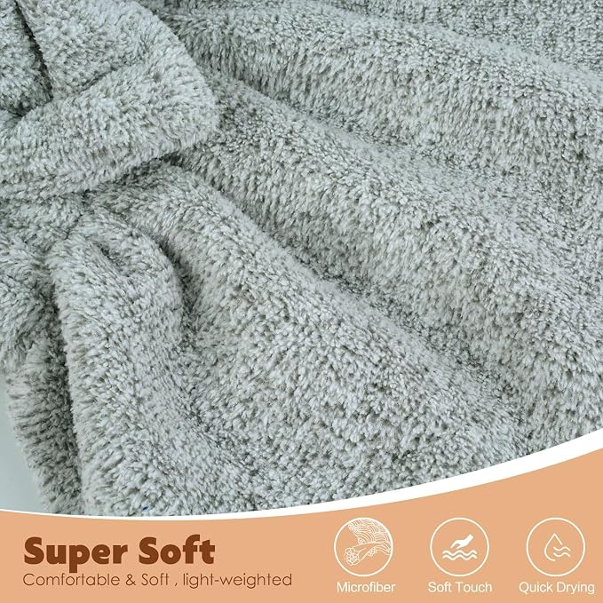 SUNLAND Large Microfiber Hair Drying Caps - Image 5