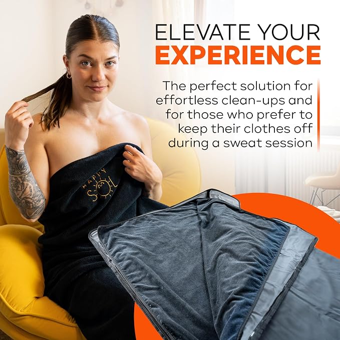 Happy Sol Sauna Blanket Towel Insert - Image 9