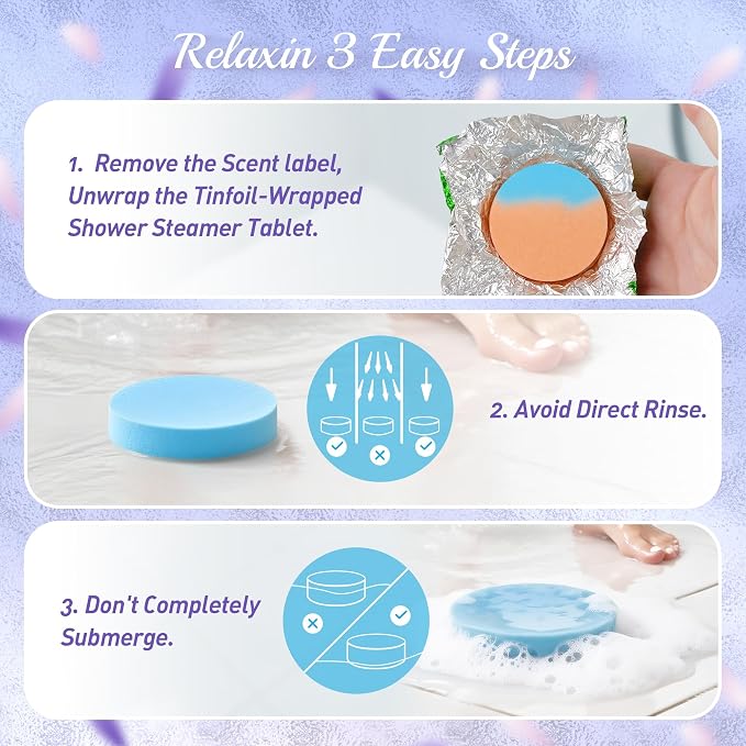 12pcs Aromatherapy Shower Steamers - Image 5
