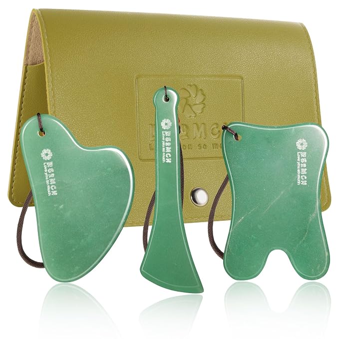 3PC Gua Sha Tools Set by Lusomch