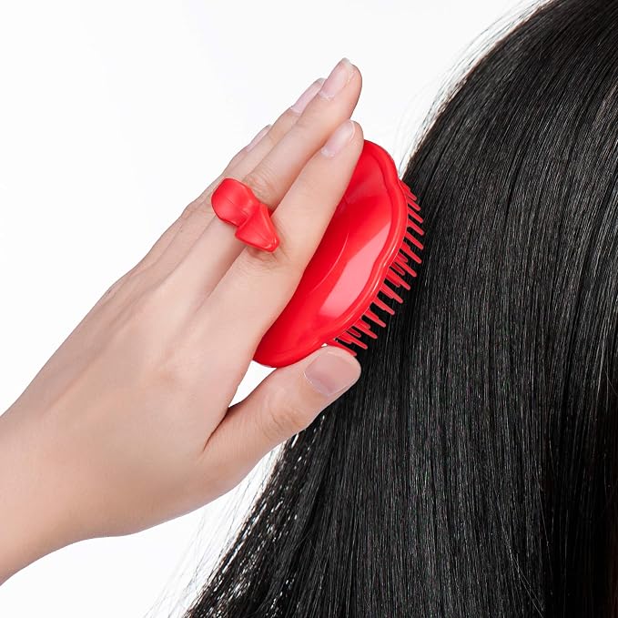 Hair Scalp Brush Dandruff Cleaning Brush Shower Scalp Shampoo Brush Scalp - Image 5
