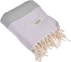 Personalized Embroidered Beach Towel | Throw Blanket, Easy Carry, Sand Free - Image 3