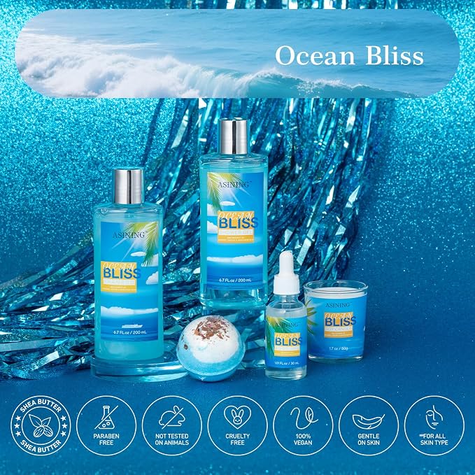 Gift Baskets for Women Spa Gift Baskets for Men Bath and Body Gift Set for Her - Image 5