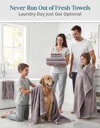 Casa Platino 100% Cotton Bathroom Towel Set - Image 4