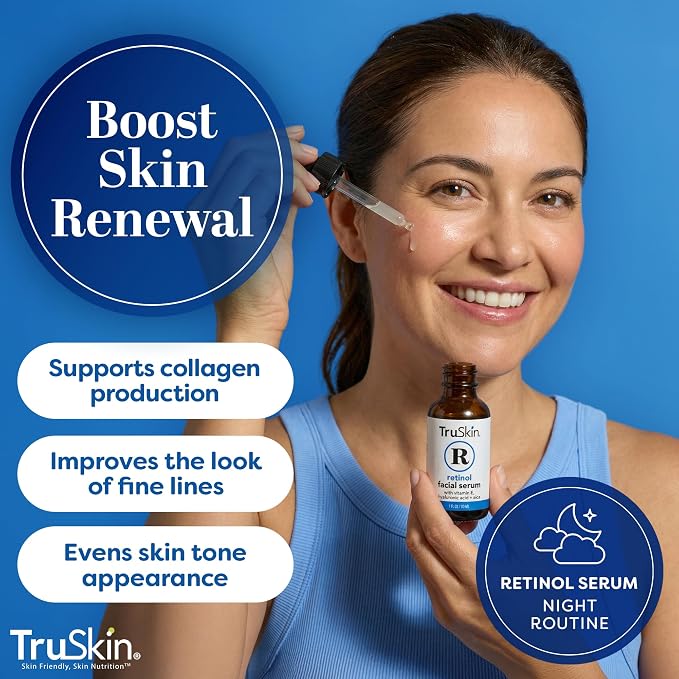 TruSkin Retinol Serum for Face – Gentle, Skin Friendly Anti-Aging Retinoid - Image 3