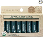 Soulsation Organic Lip Balm Set, 8 Flavors by SOULSATION