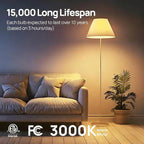 Linkind A19 LED Light Bulbs Dimmable, 60W Equivalent, Energy Efficient 9W - Image 6