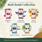 Saavy Naturals Bath Bombs – Relaxing Foaming Fizz Bubbles, Organic Bath Bombs - Image 7