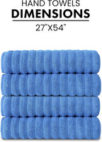 Classic Turkish Towels CTT Premium 4 Pack Bath Towels Set, Made - Image 9