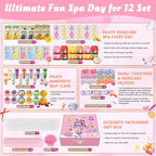 136Pcs Spa Party Supplies Set - Image 2
