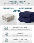 Casa Platino Luxury Cotton Bath Towel Set - Image 8