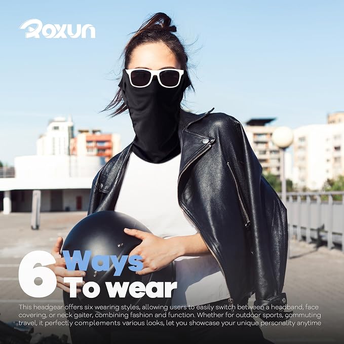 ROXUN Ski Mask Balaclava Shiesty, Motorcycle Summer Cooling Breathable UV - Image 8