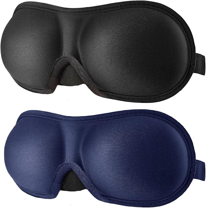 3D Eye mask for Sleeping, Machine Washable, Sleep Mask for Women, Blinder by REEBENT