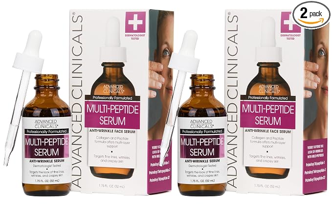 Advanced Clinicals Multi Peptides Serum by AdvancedClinicals