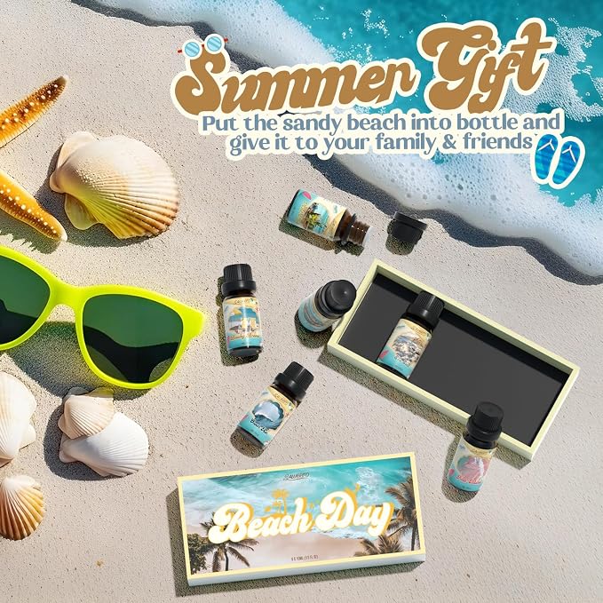 SALUBRITO Beach Fragrance Oils Set, Summer Essential Oils - Image 7