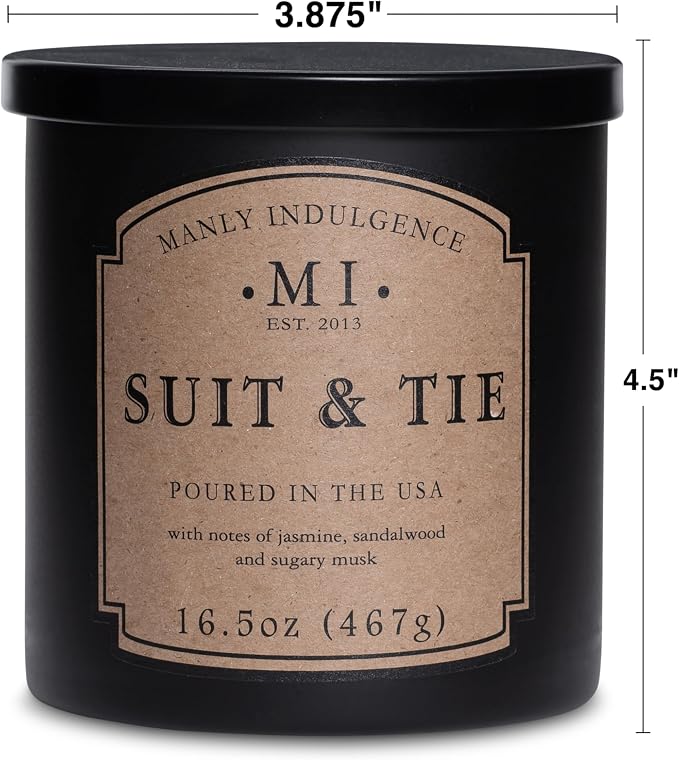 Manly Indulgence Suit & Tie Scented Candles - Image 4