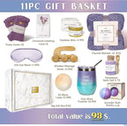 AHAGIFTREE Birthday Gifts for Women, Gift Basket for Women - Image 3