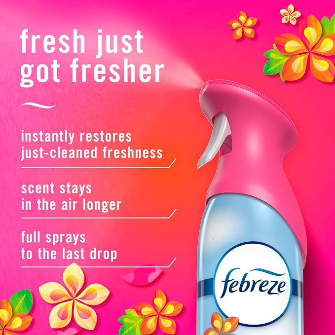 Febreze Air Mist, Air Freshener Spray, Odor Fighting Room Spray, Deodorizer - Image 3