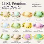 ADELEGOURDAIN Bath Bombs Set XL, Spa Gift Set - Image 3
