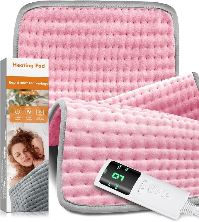 17''×34'' Heating Pad for Back Pain, Electric Heating Pad by BecomePartofYourHome