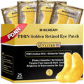 PDRN Under Eye Patches, 25 Pairs Retinol & Caffeine Eye Mask, Collagen by Hicream