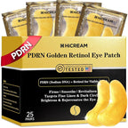 PDRN Under Eye Patches, 25 Pairs Retinol & Caffeine Eye Mask, Collagen - Image 9