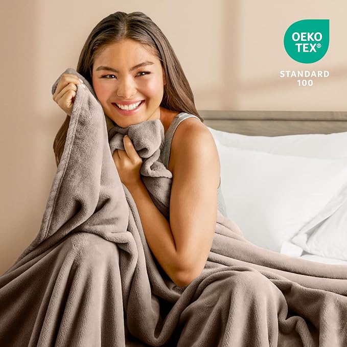 Bare Home Fleece Blanket - Image 4