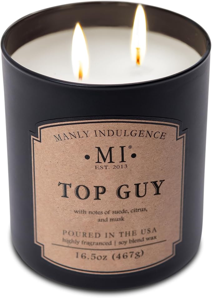 Manly Indulgence Top Guy Scented Candles - Image 3