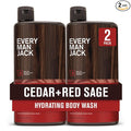 Every Man Jack Nourishing Cedar + Red Sage Mens Body Wash by EveryManJack