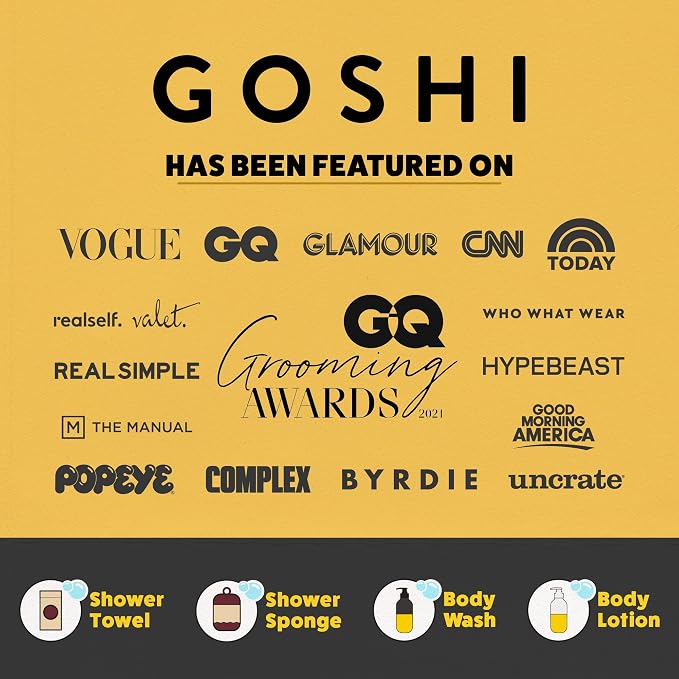 GOSHI Exfoliating Shower Sponge - Image 4
