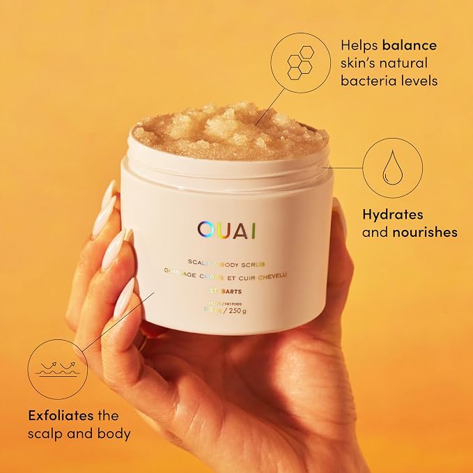 OUAI Scalp & Body Scrub, St. Barts - Image 2